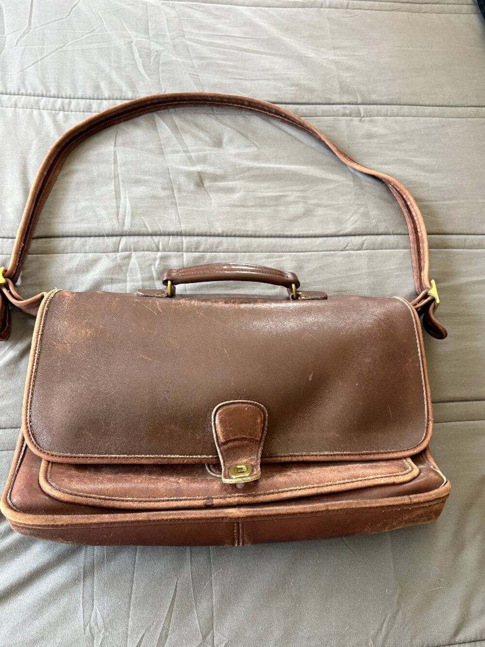 Vintage Coach Metropolitan Briefcase